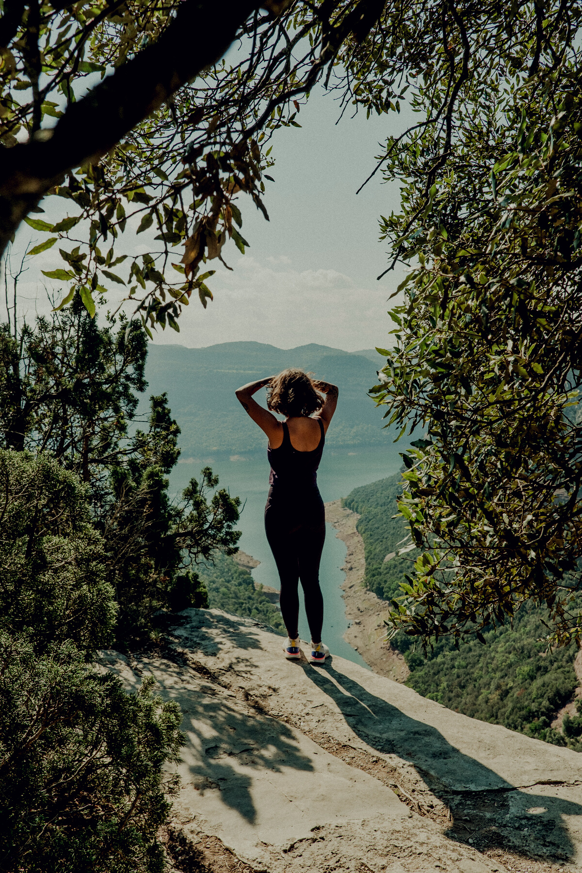 Woman Looking at Scenic View