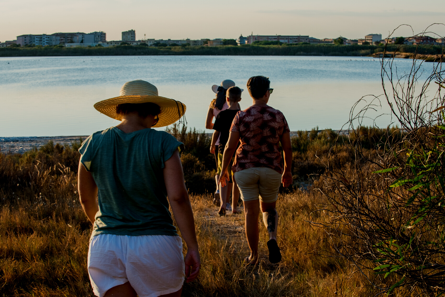 Family Out on a Walk